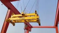 SGS/ISO 20 T 30 T 50t Heavy Duty General Construction Equipment Outdoor Warehouse Heavy Portable Container Quay Double Girder Winch Trolley Gantry Crane