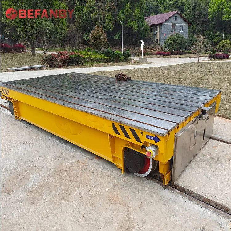 Automatic Vacuum Furnace Ferry Transfer Cart Powered by Battery (KPX-50T)