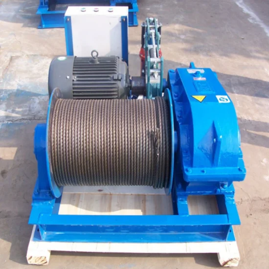 Slow Lifting Speed Jm Modle 5ton Wire Rope Electric Winch